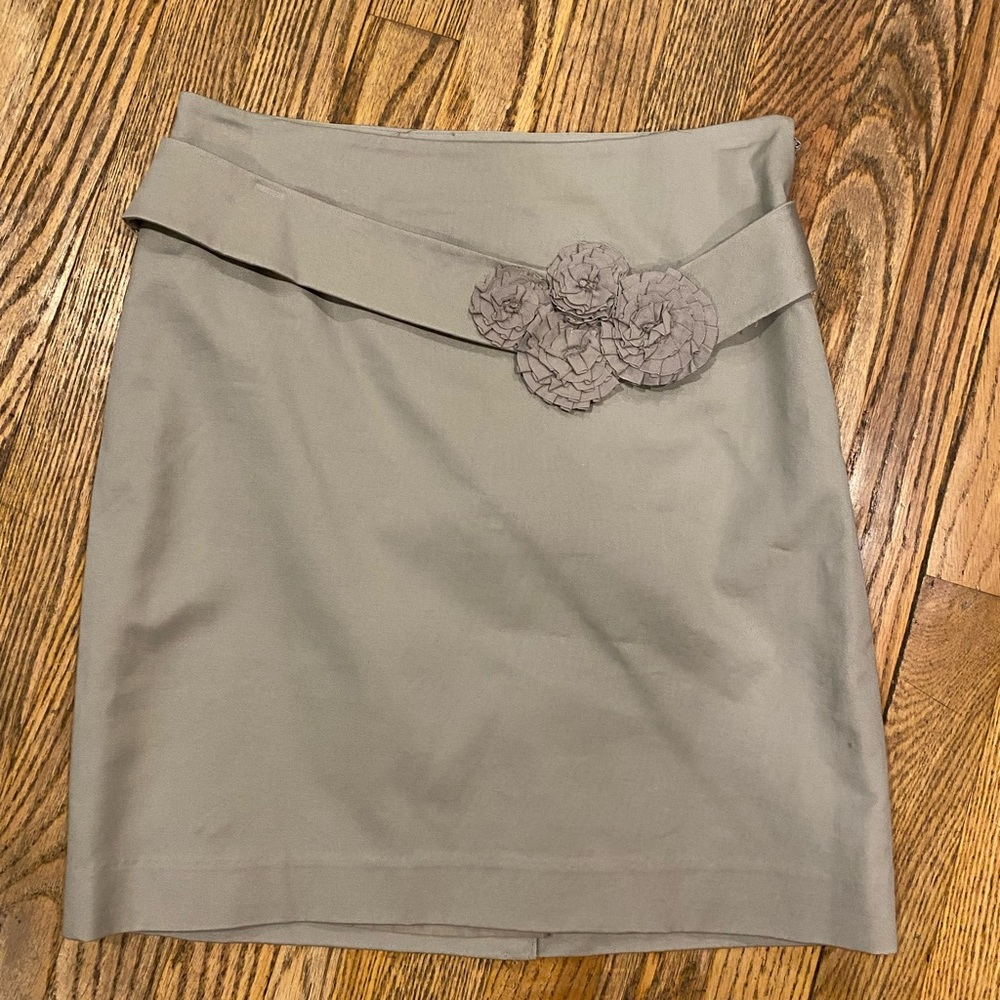 Belted skirt from the limited